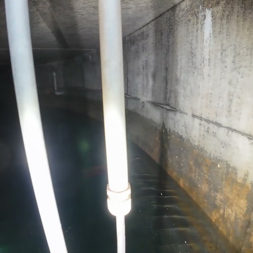 Sprinklertank-Inspektion: Betontank, 20 Jahre – Behaelterwand Tankinspektion